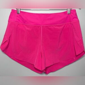 Athleta Run With It 3.5” Shorts Pink Medium Athletic Running Lined